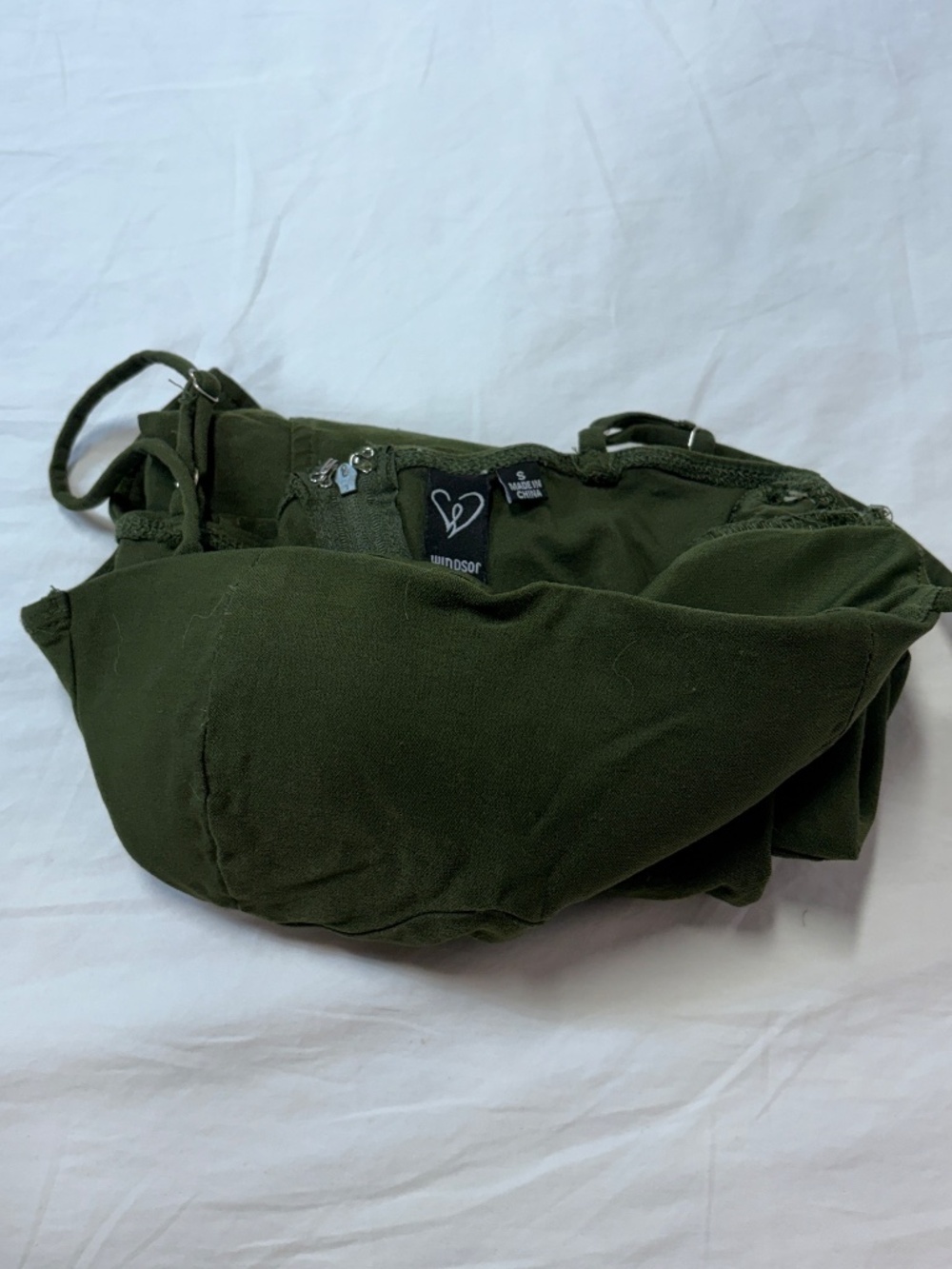Windsor green cargo bodycon mini dress - Picture 4 of 4
